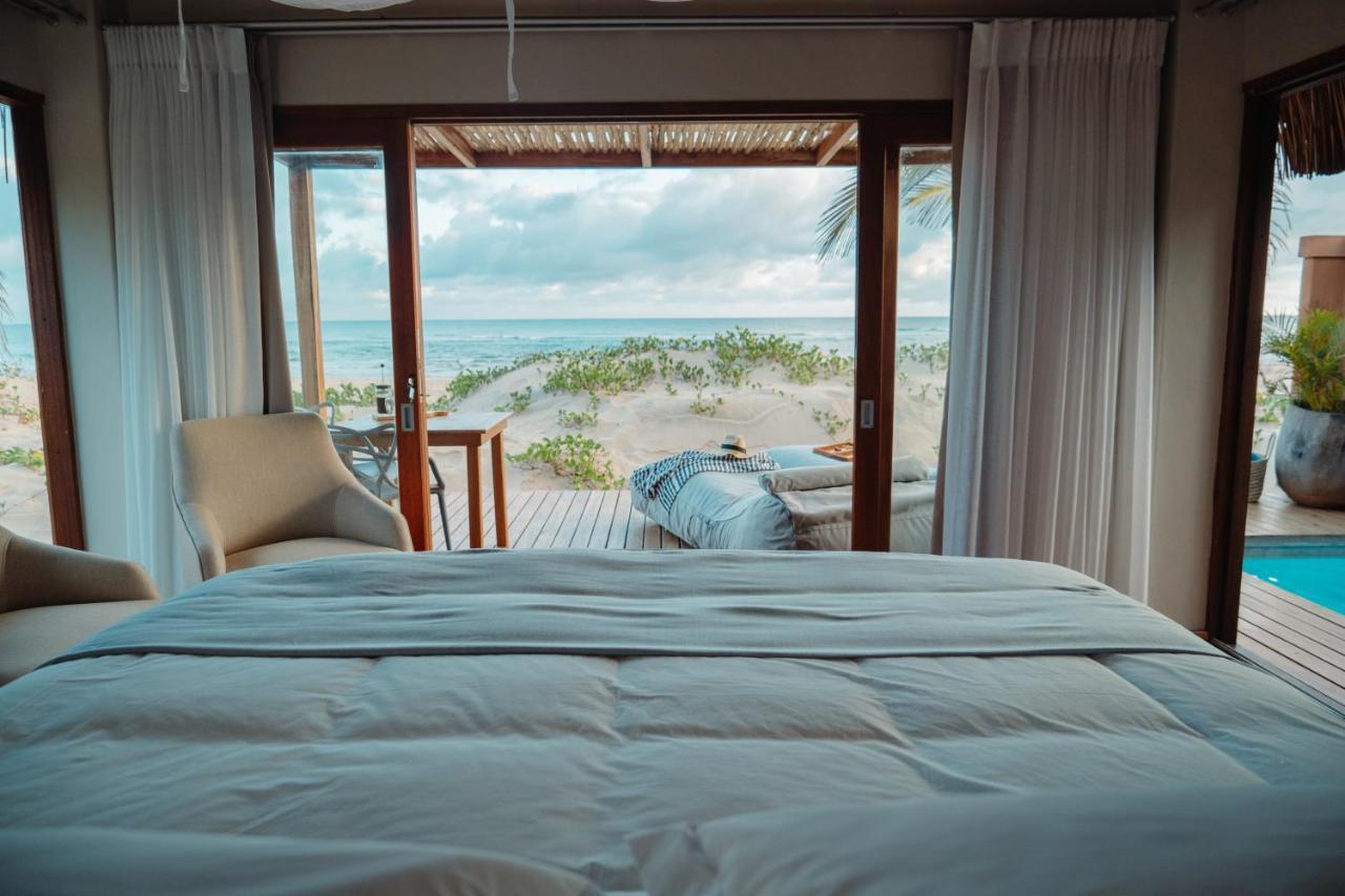 Eclectic Beach Retreat Cabo Nhamua Exterior foto