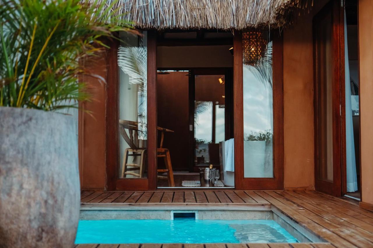 Eclectic Beach Retreat Cabo Nhamua Exterior foto